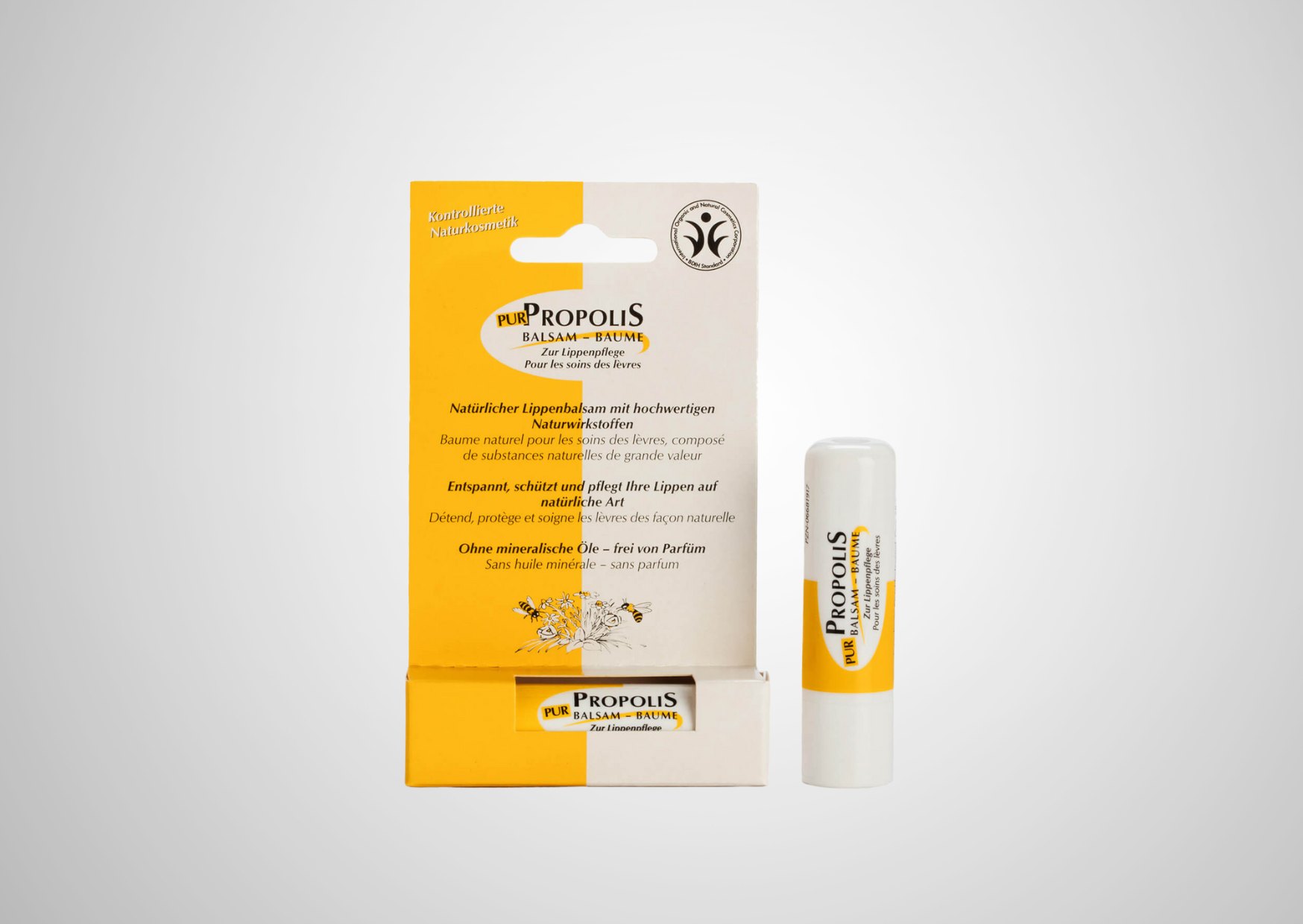 Bálsamo labial con Propóleo, de la marca Healthcare Products