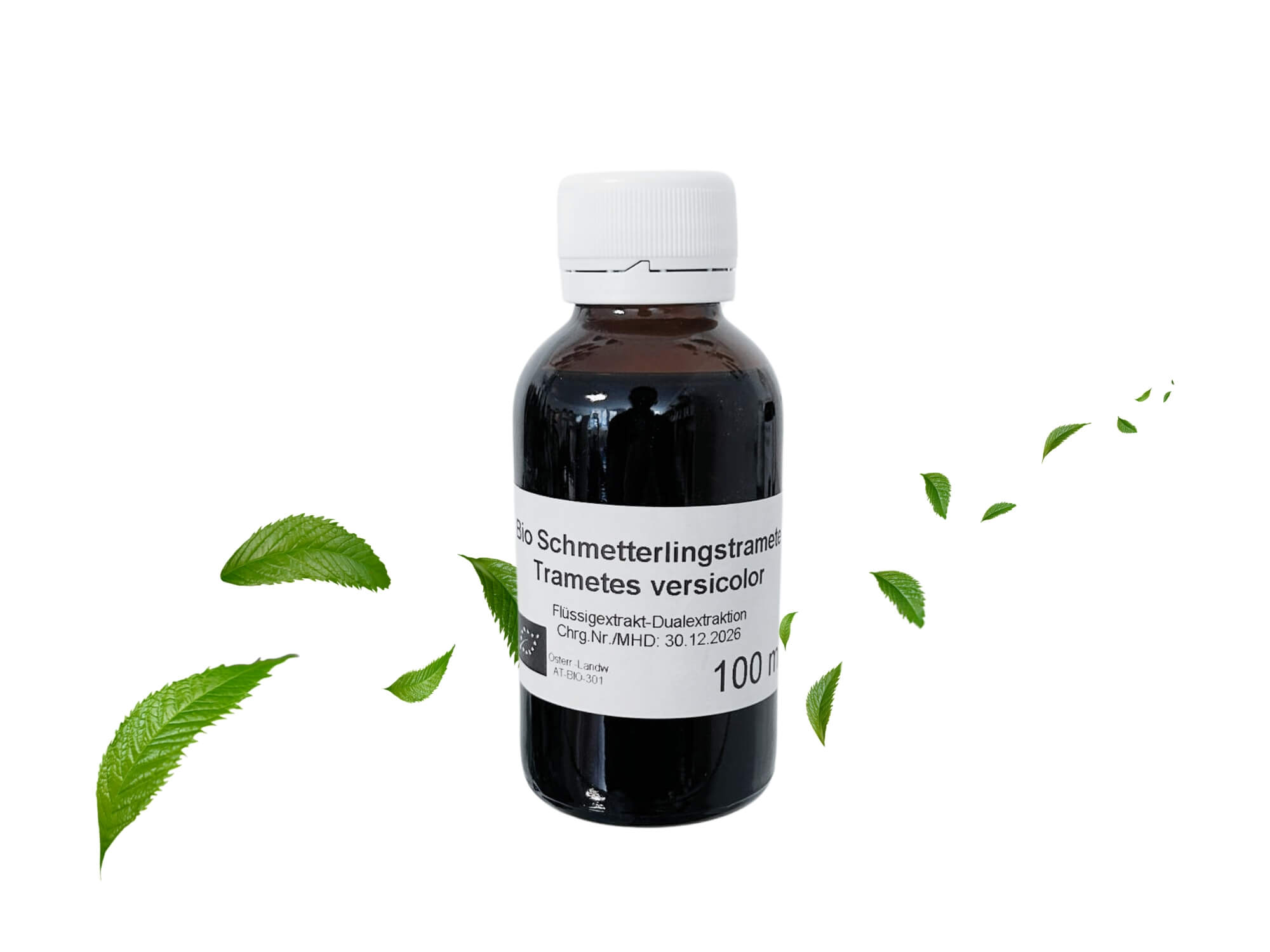 Extracto concentrado, orgánico de Cola de Pavo, de la marca Tyroler Glückspilze