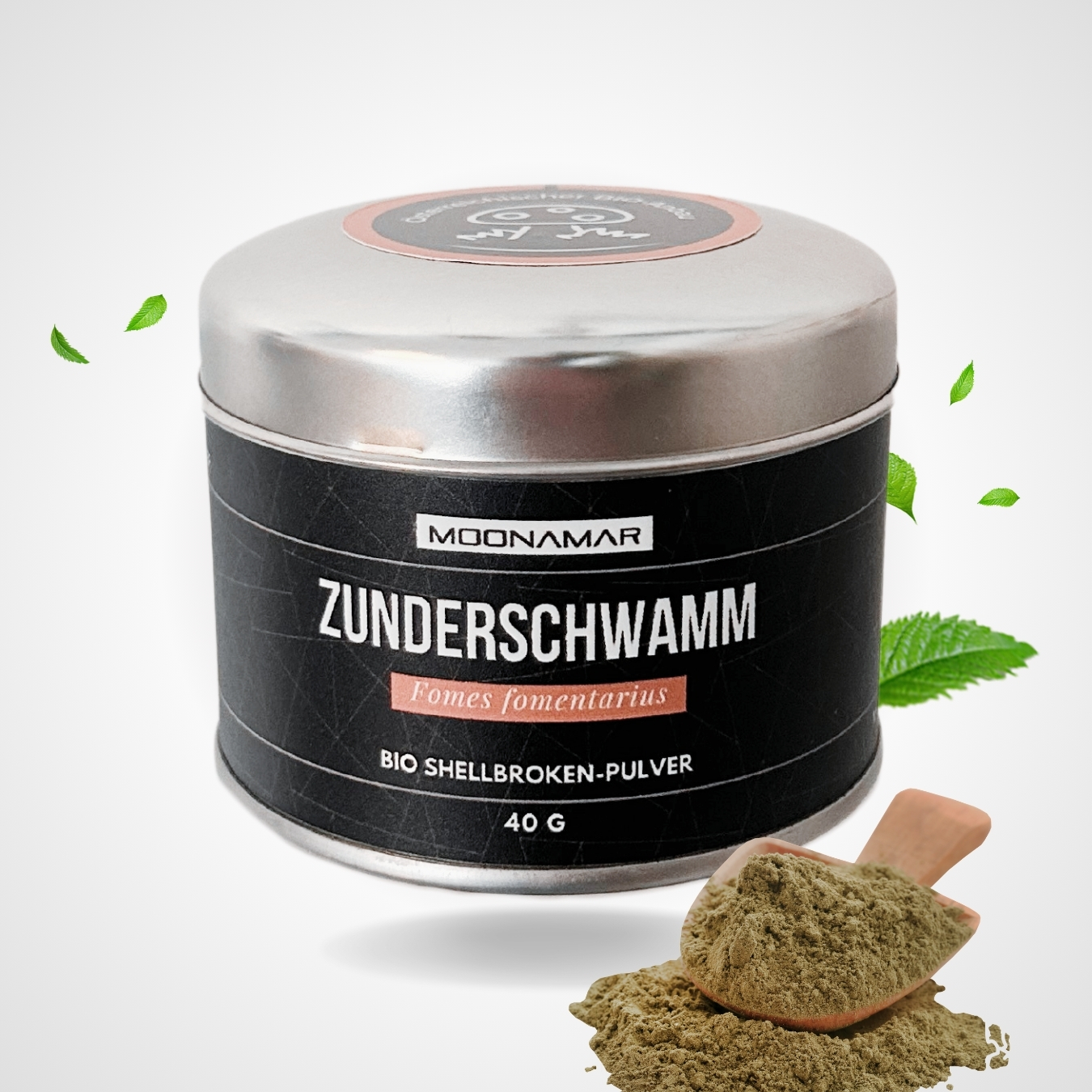 Polvo Shellbroken de Hongo Yesca, de la marca Moonamar