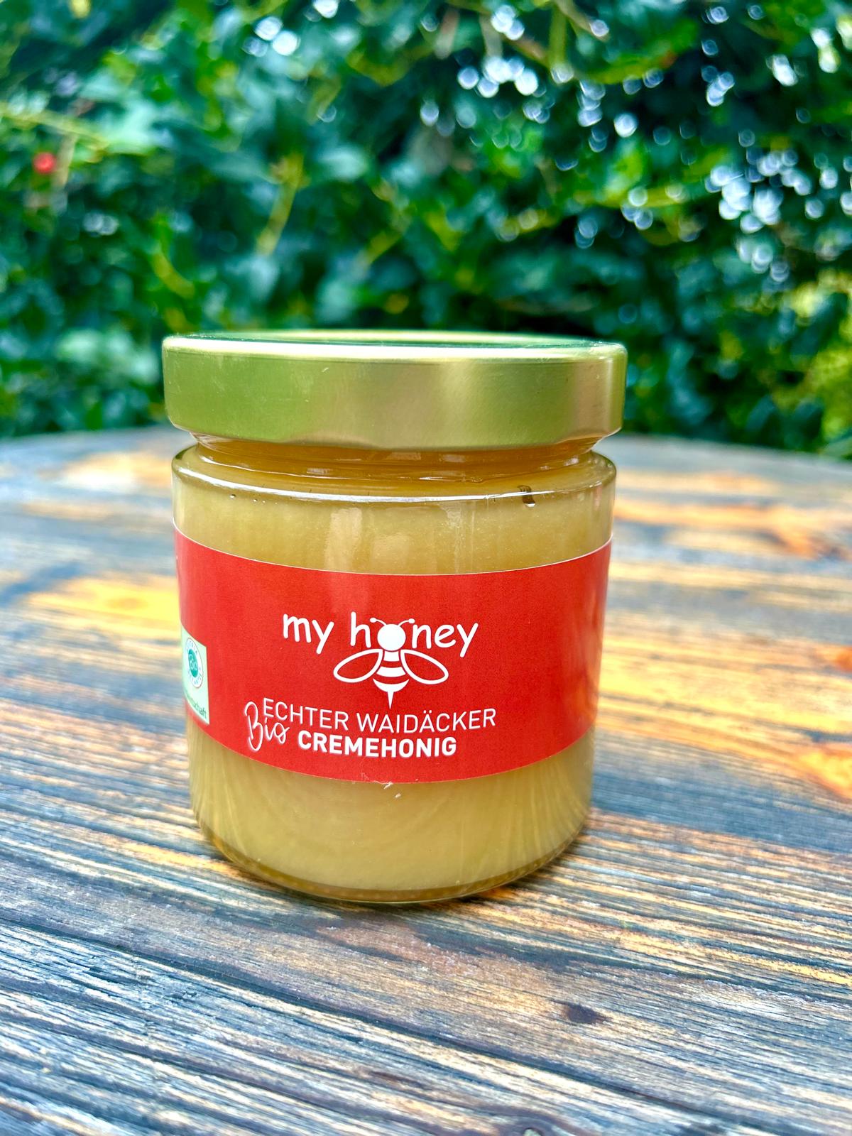 Miel crema orgánica, de la marca My Honey